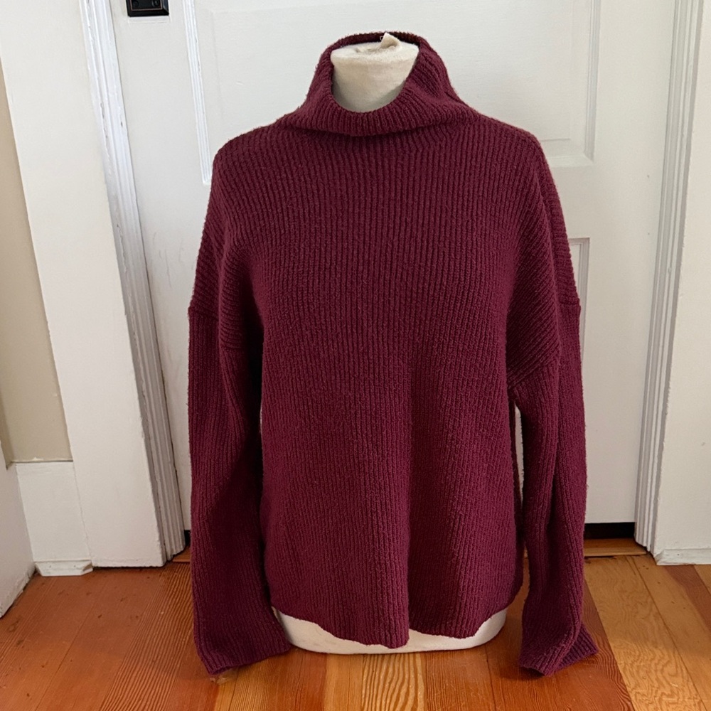 Treasure‎ & Bond Pullover Mock Turtleneck Sweater Medium